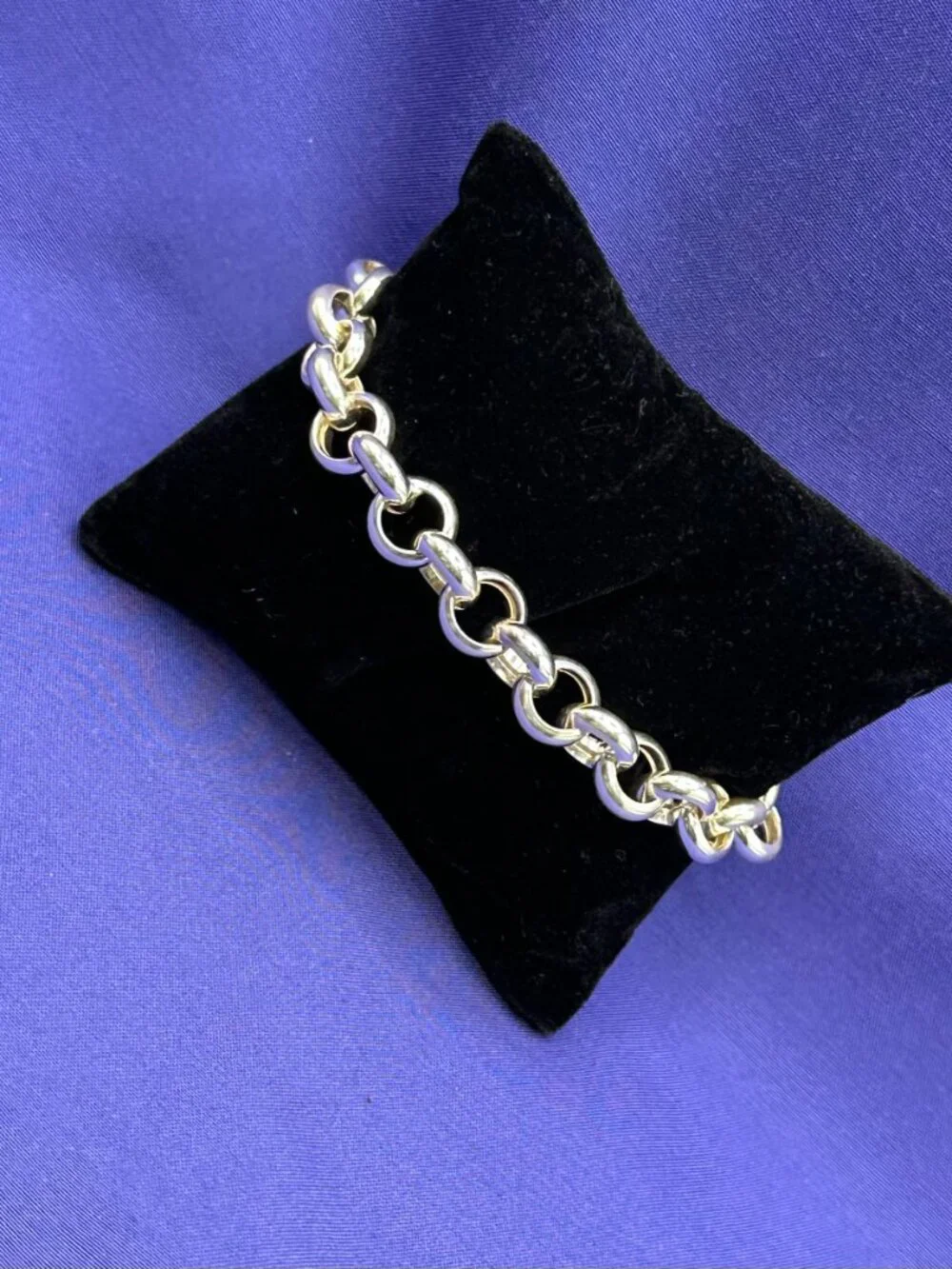 Milor Italy 950 Ultrafine Silver Open Link Bracelet - Picture 3 of 16